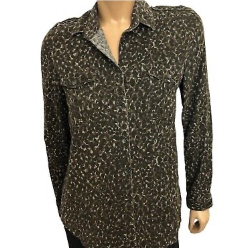 Burberry Brown Button Down Shirt